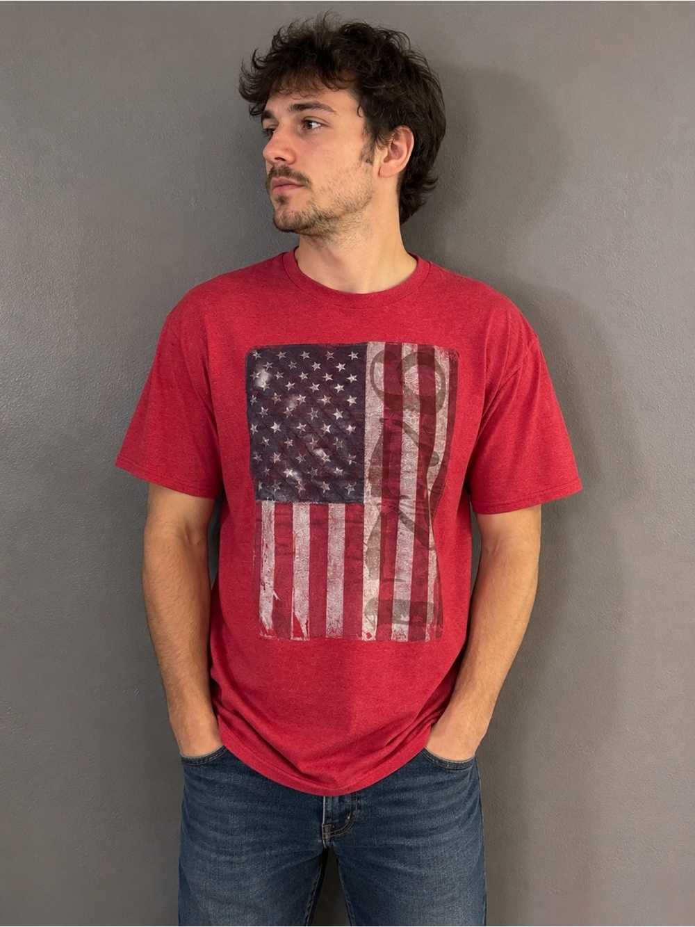 American Flag Tee